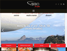 Tablet Screenshot of bistromac.com.br